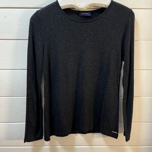 SAINT JAMES Dark Grey Long Sleeve Top Size 12